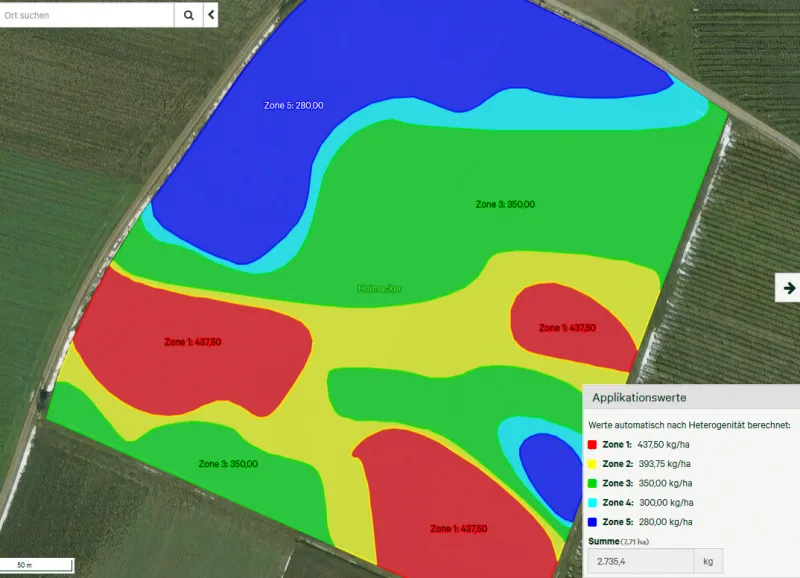 Einsatz für die Düngung
