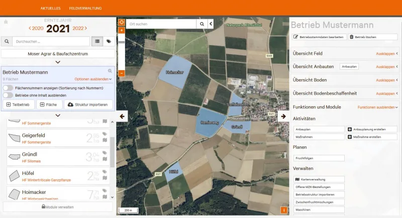 Moser Agrar 4.0 Portal